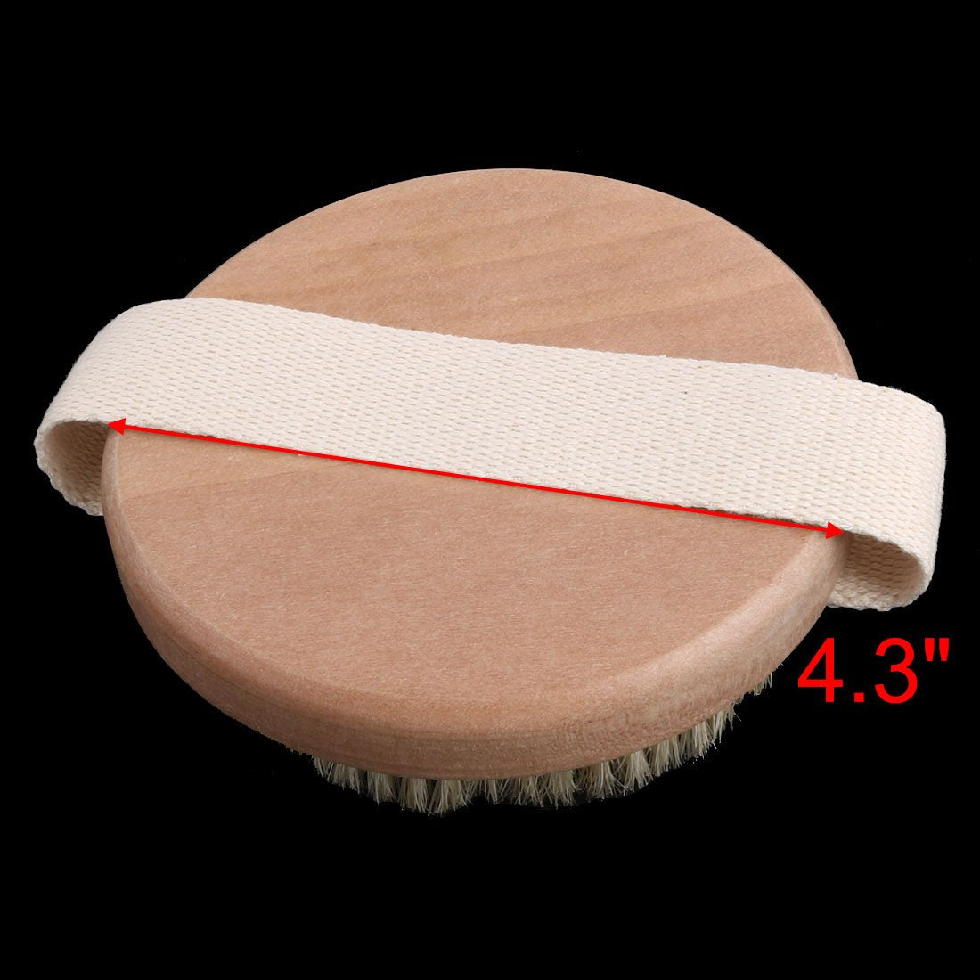 Ruilogod Wooden Household Bathroom Round Bathing Tool Body Clean Bath Brush Wood Color (id: fc0 716 3c7 b2e 303 Beauty and Personal Care Ruilogod