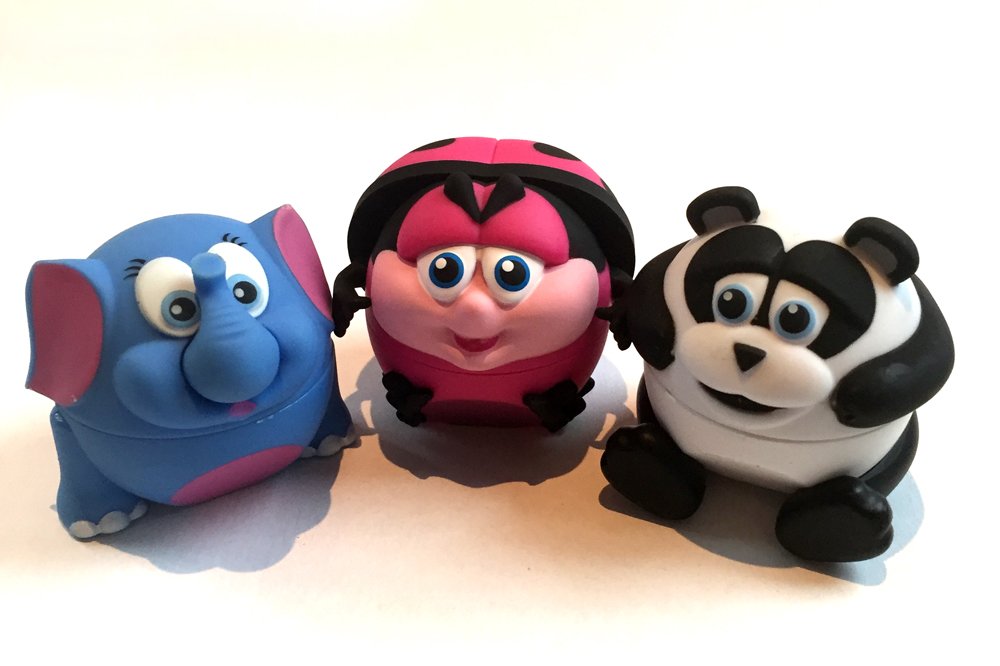 BeBe Bartoons Ladybug, Elephant & Panda Beauty and Personal Care BeBe Bartoons