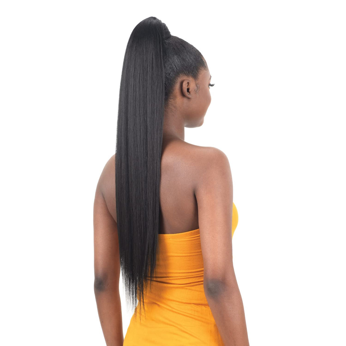 FREE TRESS Milky Way Weave Organique Pony Pro Ponytail Sleek Straight (2)