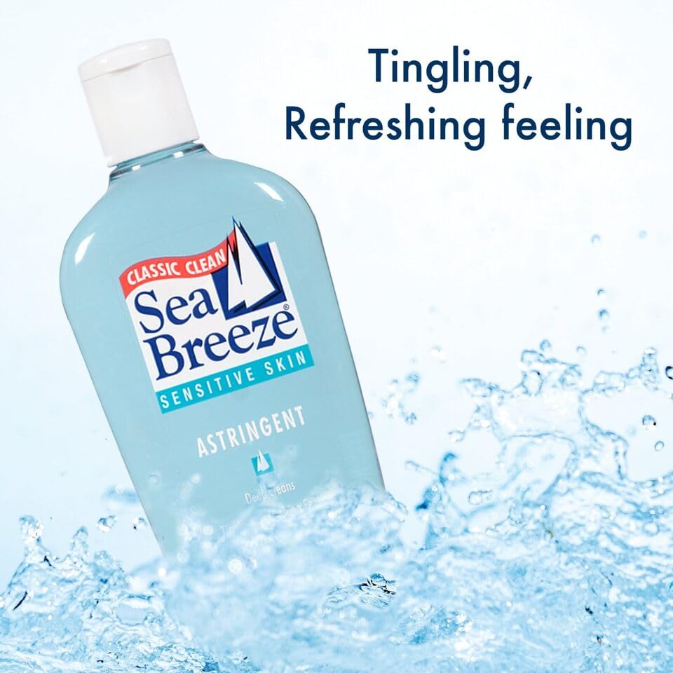 Sea Breeze Sensitive Skin Astringent 10 oz (Pack of 3) Beauty & Personal Care Seabreeze