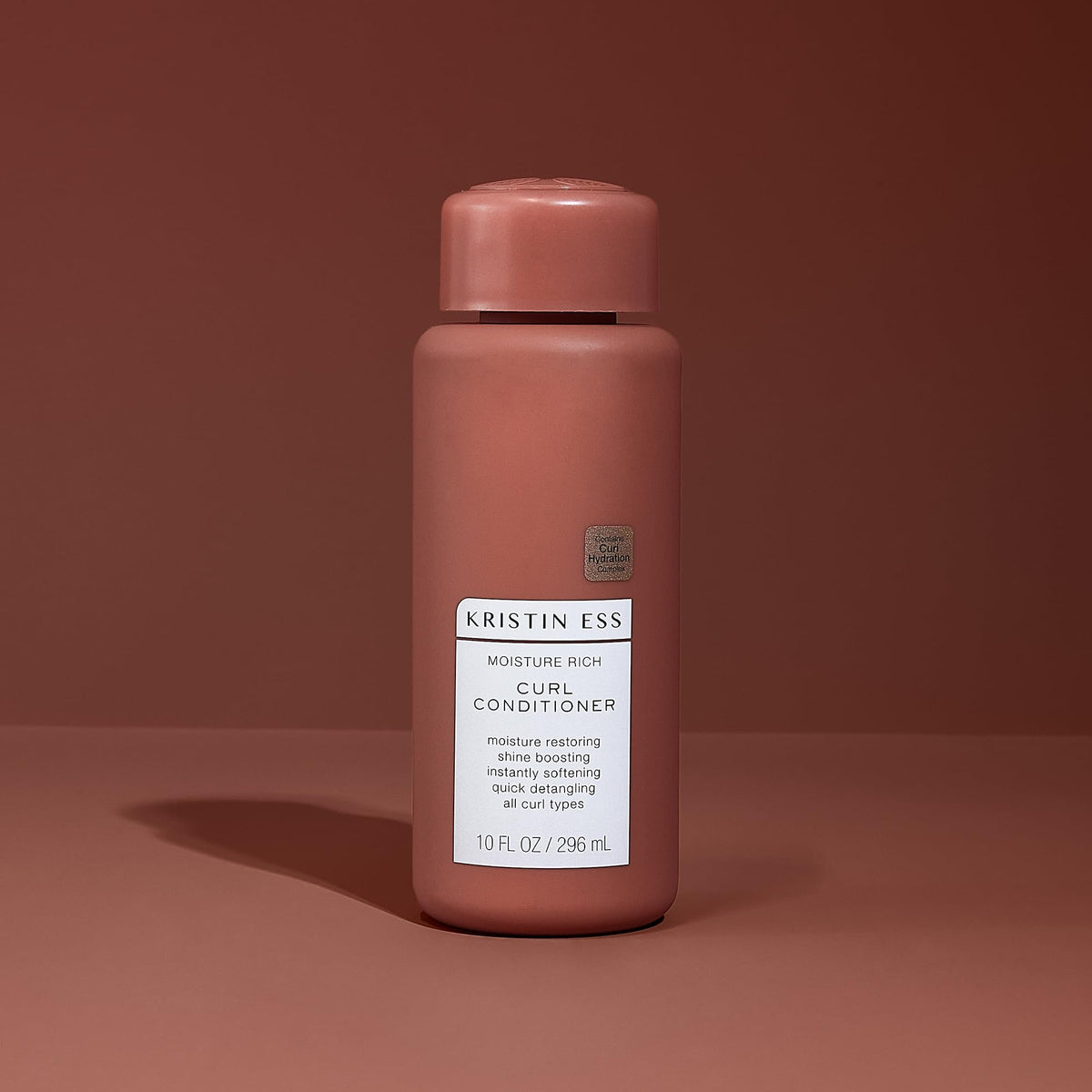 Kristin Ess Hair Moisture Rich Conditioner for Curly + Wavy Hair, 10 fl. oz, Vegan, Sulfate, Paraben and Silicone Free, Color + Keratin Safe