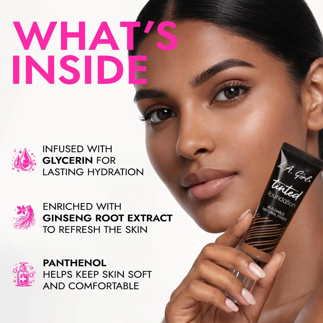 L.A. Girl Tinted Foundation, Almond GLM764