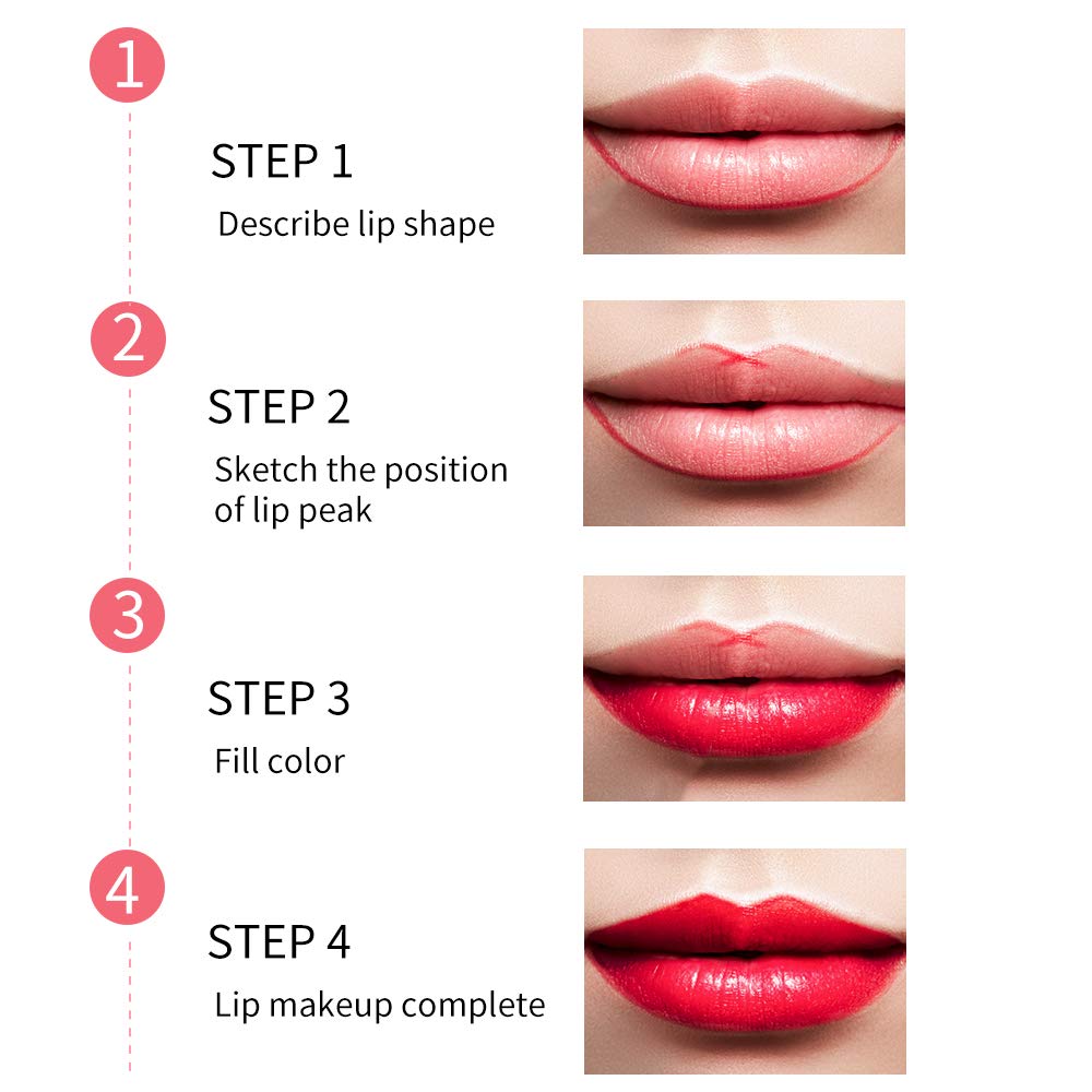 300 PCS Lip Brushes Disposable Lip Gloss Wands Lipstick Applicator Makeup Tool, Crystal Gold Handle Beauty & Personal Care myaokue-up