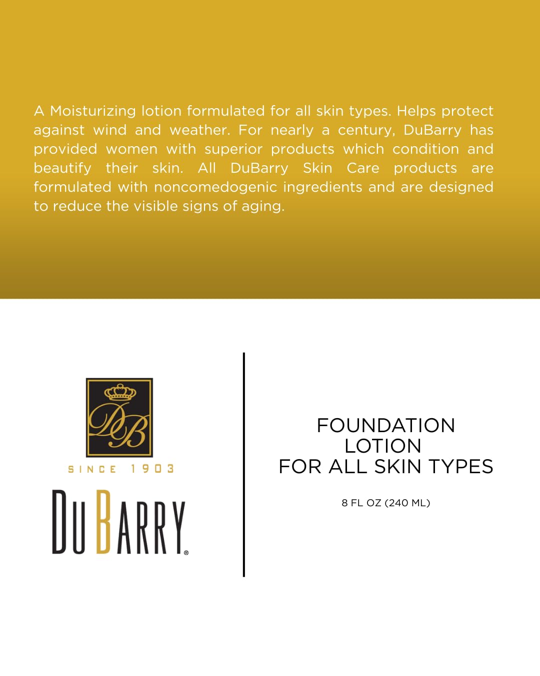 DuBarry Foundation Lotion 6 oz Beauty & Personal Care DuBarry