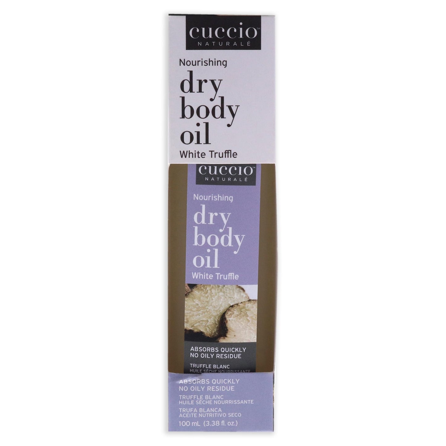 C U C C I O Nourishing Dry Body Oil - White Truffle Naturale for Unisex - 3.38 oz Oil Beauty & Personal Care C U C C I O
