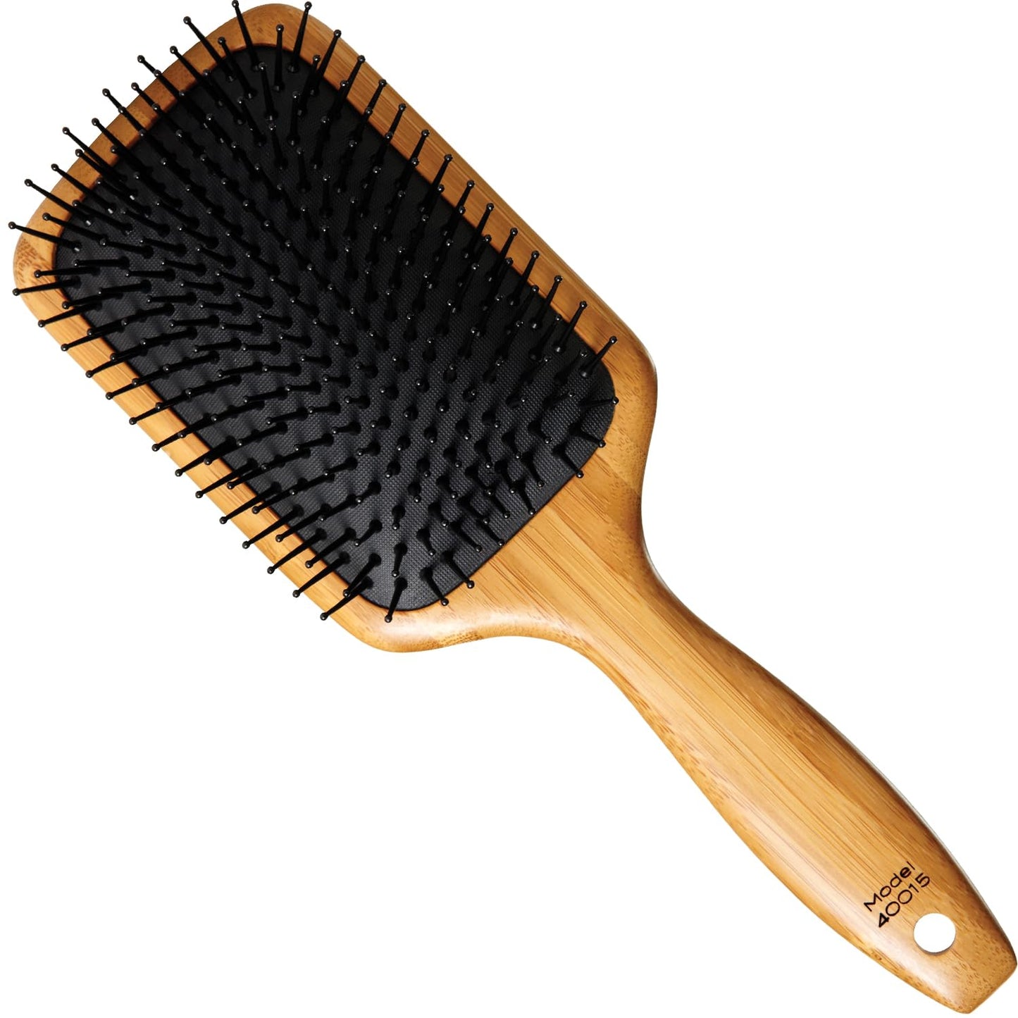 Sam Villa Signature Series Bamboo Brush Wooden Paddle Brush For Hair Styling Beauty & Personal Care Sam Villa