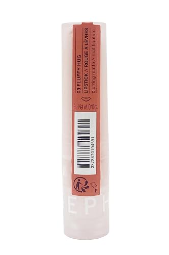 SEPHORA Collection Cloud Blurred Matte Lipstick - 03 Fluffy Hug (warm, muted coral) .10 Oz Beauty & Personal Care SEPHORA