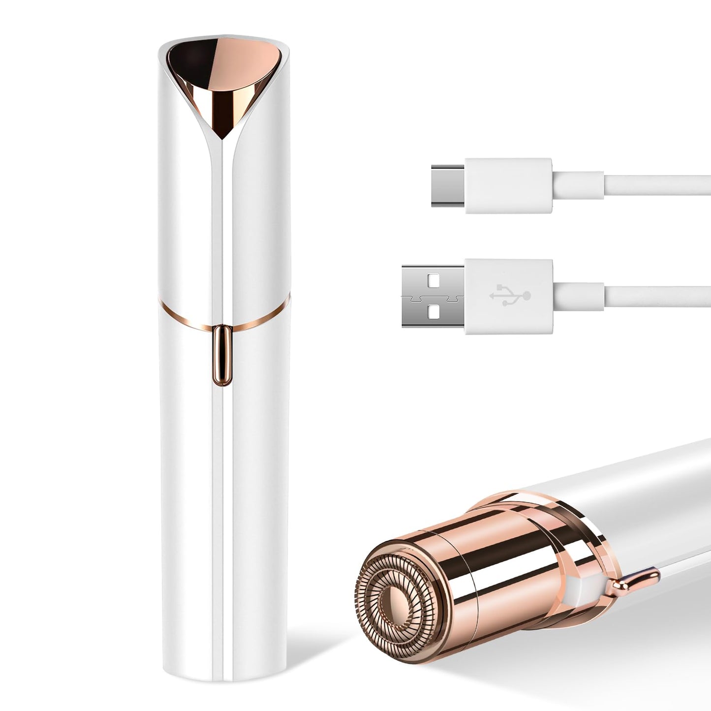Facial Hair Remover for Women- as Seen on TV Painless Face Shaver -Mini Hair Remover, Electric Razor Shaver Portable Bikini Epilator for Lips, Chin Beauty and Personal Care claities