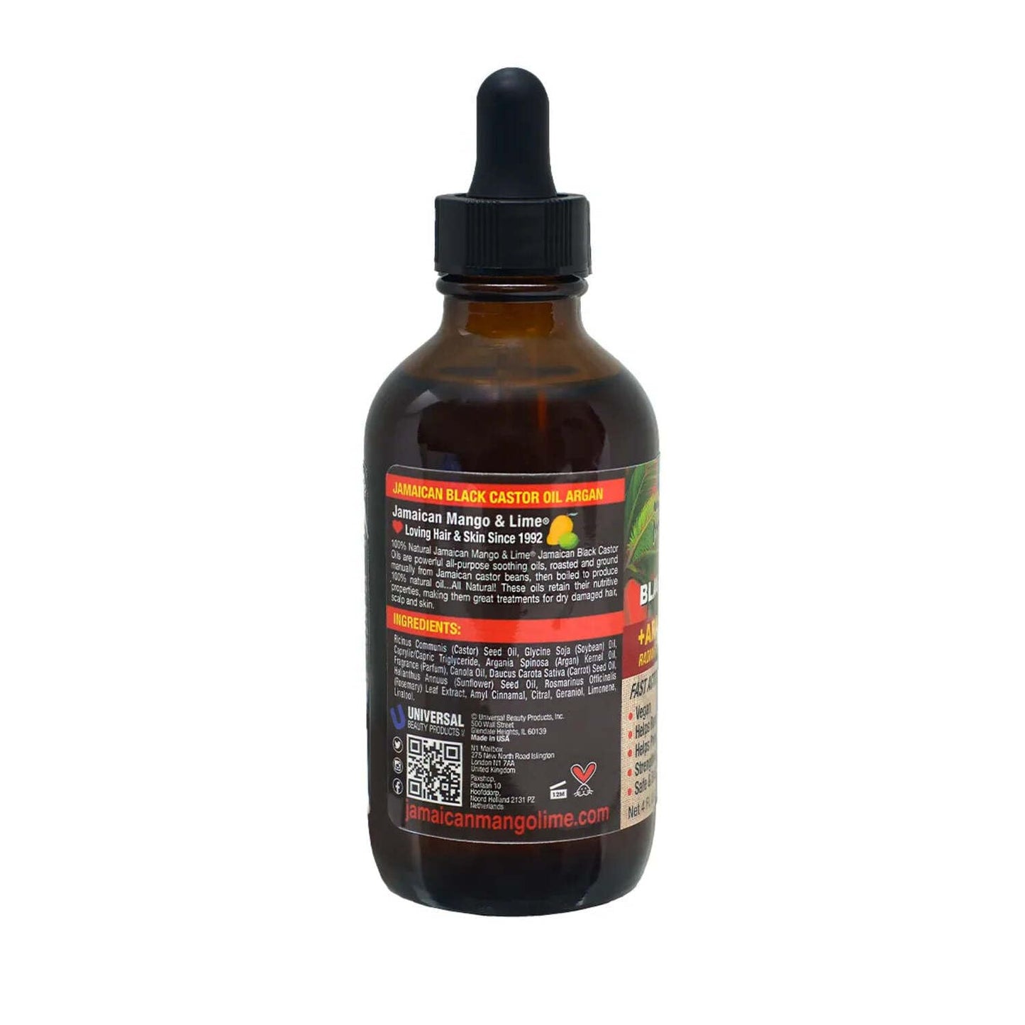 Jamaican Mango & Lime Black Castor Oil - Hair & Scalp Oil for Locs, Braids, Twists & Natural Hair - Strengthens, Moisturizes & Promotes Hair Growth Beauty & Personal Care Jamaican Mango & Lime