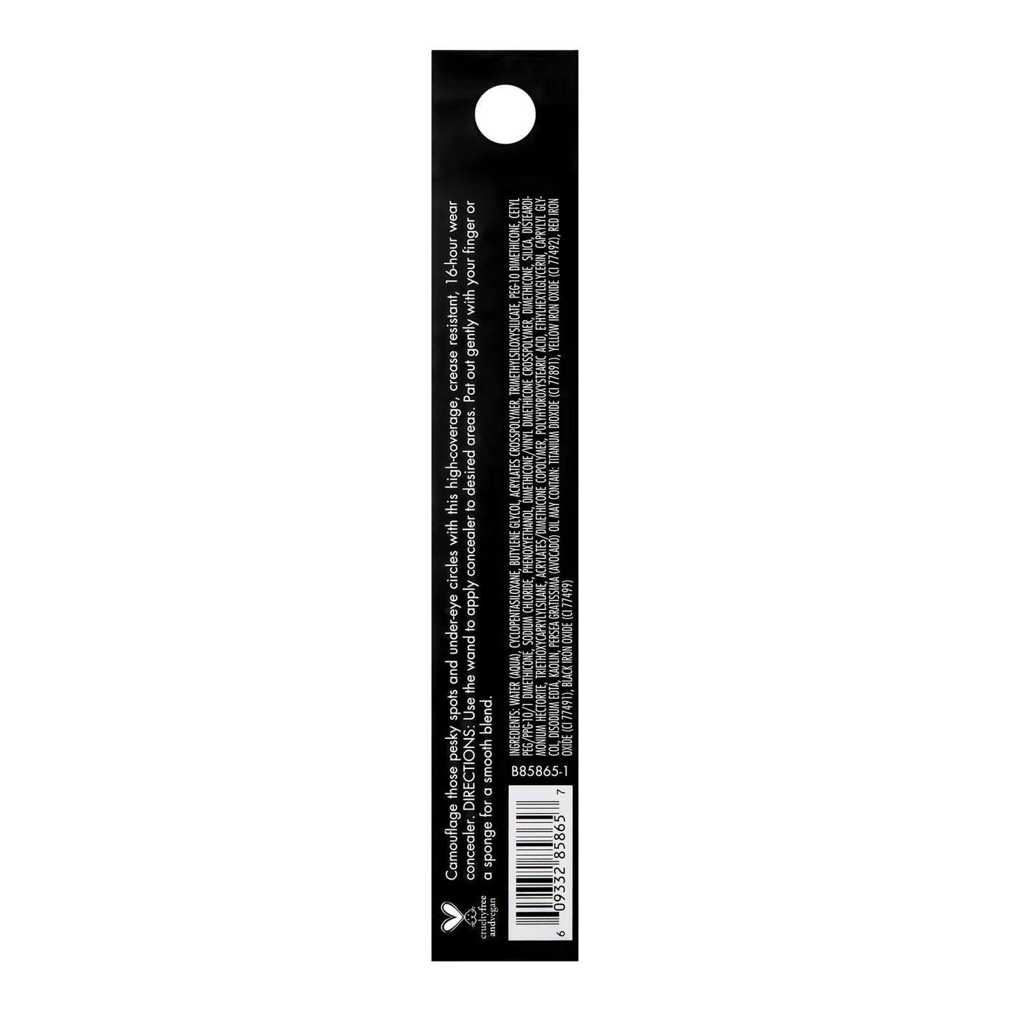 e.l.f. Hydrating Camo Concealer, Lightweight, Full Coverage, Long Lasting, Conceals, Corrects, Covers, Hydrates, Highlights, Deep Caramel, Satin Beauty & Personal Care e.l.f.