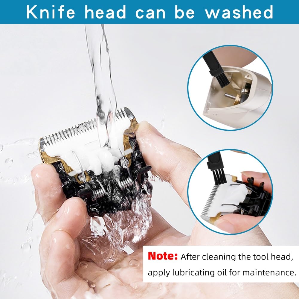 GLESVOWIO Pro Hair Clipper Professional Cordless Electric Clippers for Men(Black) Beauty and Personal Care GLESVOWIO