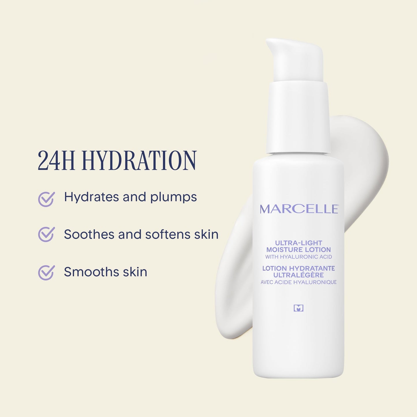 Marcelle Ultra-Light Moisture Lotion, Vegan, Cruelty-Free, Clean, Non-Comedogenic, Fragrance-Free, Paraben-Free, Mineral Oil-Free, Hypoallergenic, 100 Beauty & Personal Care MARCELLE