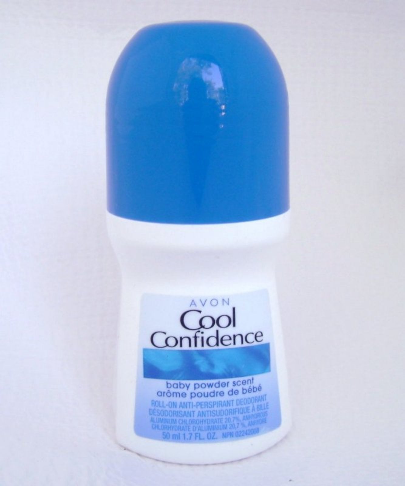 Avon Cool Confidence Baby Powder Scent 1.7 Oz Deodorant (Lot of 2) Beauty and Personal Care AVON