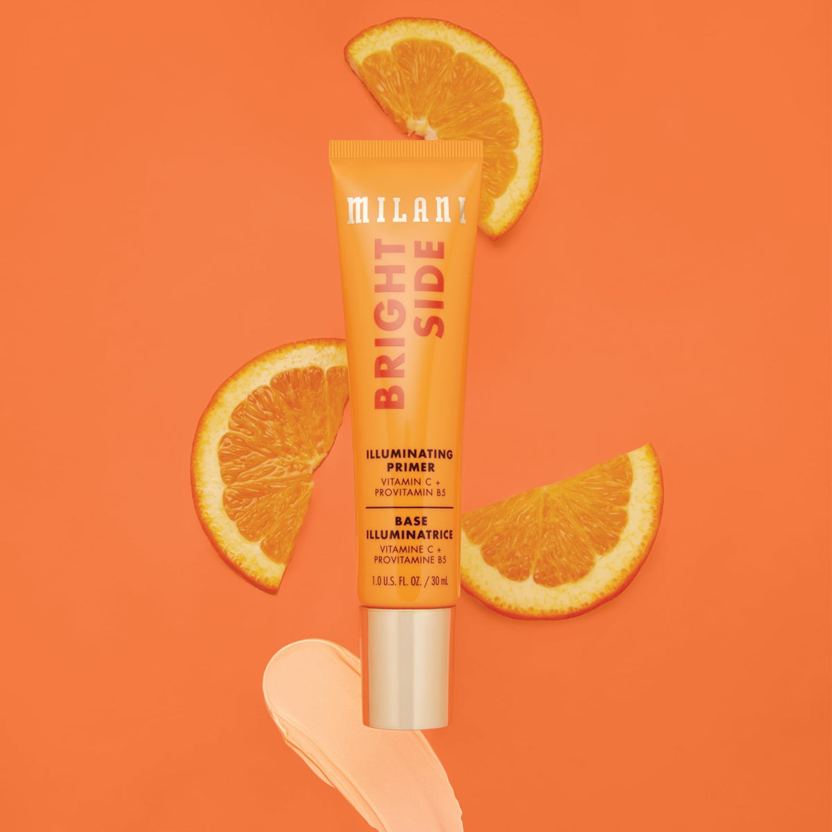 Milani Face Primer for Makeup - Bright Side Brightening Primer 1.0 Fl. Oz