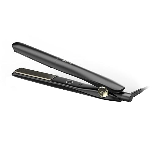 ghd Gold Styler - 1” Ceramic Flat Iron Hair Straightener - Dual-Zone Technology for Sleek Styles, Curls and Waves - 25s Heat-Up, 365ºF Safer Styling Beauty & Personal Care ghd
