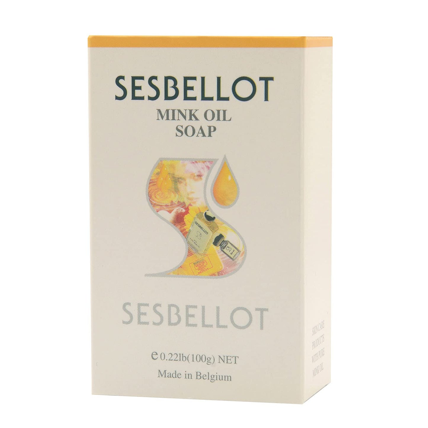 SESBELLOT European Mink Oil Soap (100g/3.4oz) Beauty & Personal Care SESBELLOT