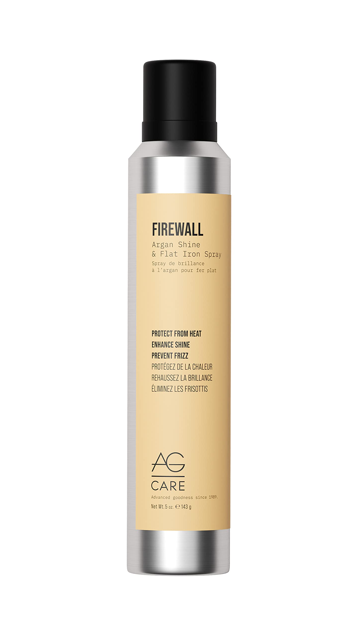 AG Care Firewall Argan Shine & Flat Iron Spray Heat Protectant and Maximum Shine Spray, 5 Oz Beauty & Personal Care AG Care