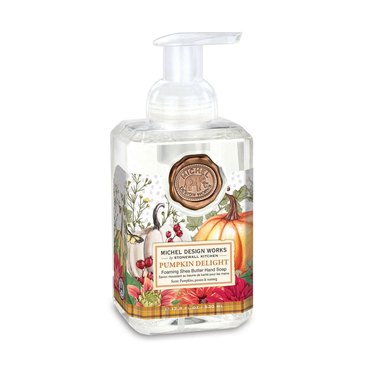 Michel Design Works Scented Foaming Hand Soap and Napkin Caddy Set, Pumpkin Delight Beauty & Personal Care Michel Design Works