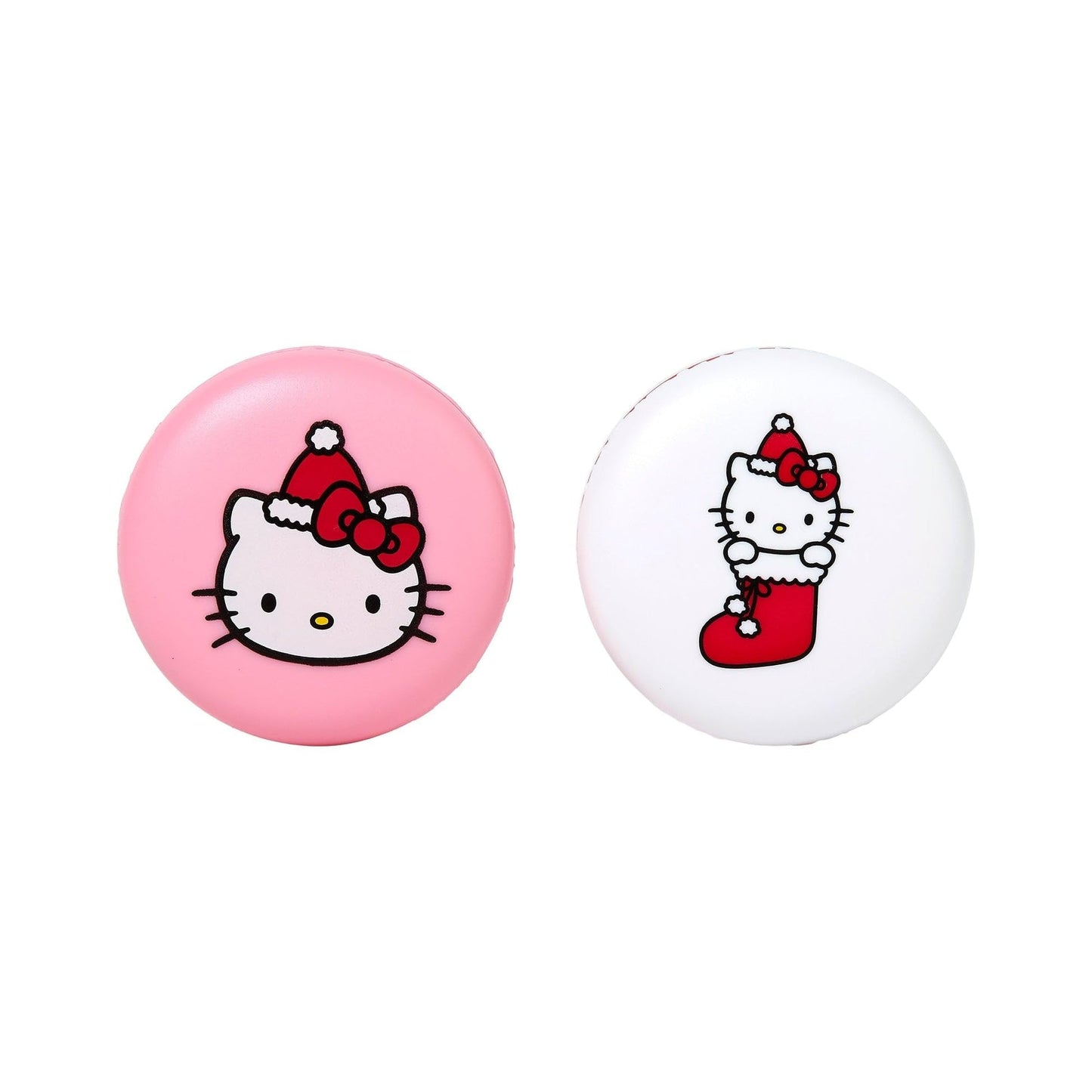 The Créme Shop x Hello Kitty & Friends Macaron Lip Balm Duo, Korean Lip Balm with Murumuru Seed Butter and Hyaluronic Acid (Mixed Berry & Icing on the Beauty & Personal Care The Crème Shop