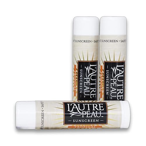 SPF 30 Sunscreen Multi-Pack by L'AUTRE PEAU | Travel Size Sunscreen for Men, Women, and Kids | Non-Greasy Water Resistant | Tropical Scent | TSA Beauty & Personal Care L'AUTRE PEAU