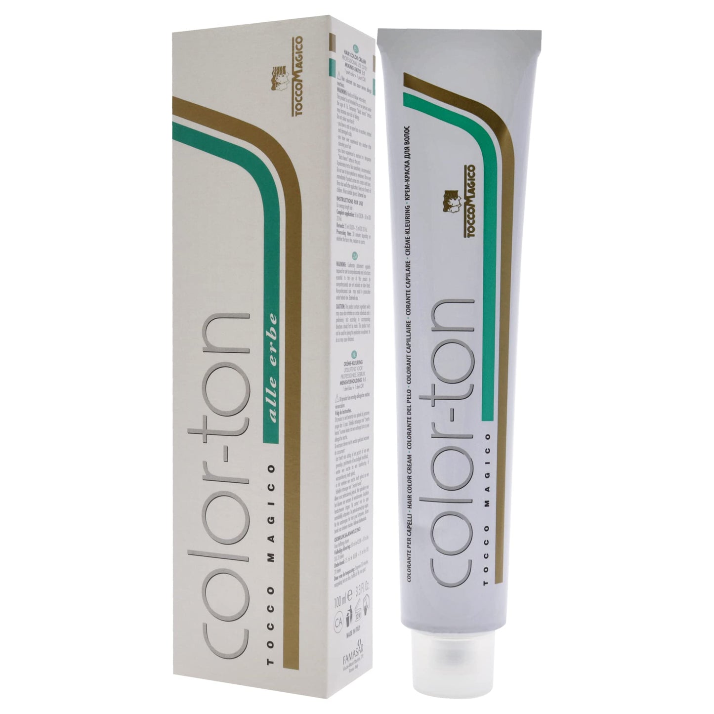 Tocco Magico Color-Ton Permanent Hair Color - 5A-5.5 Light Mahogany Chestnut Hair Color Unisex 3.38 oz Beauty & Personal Care Tocco Magico