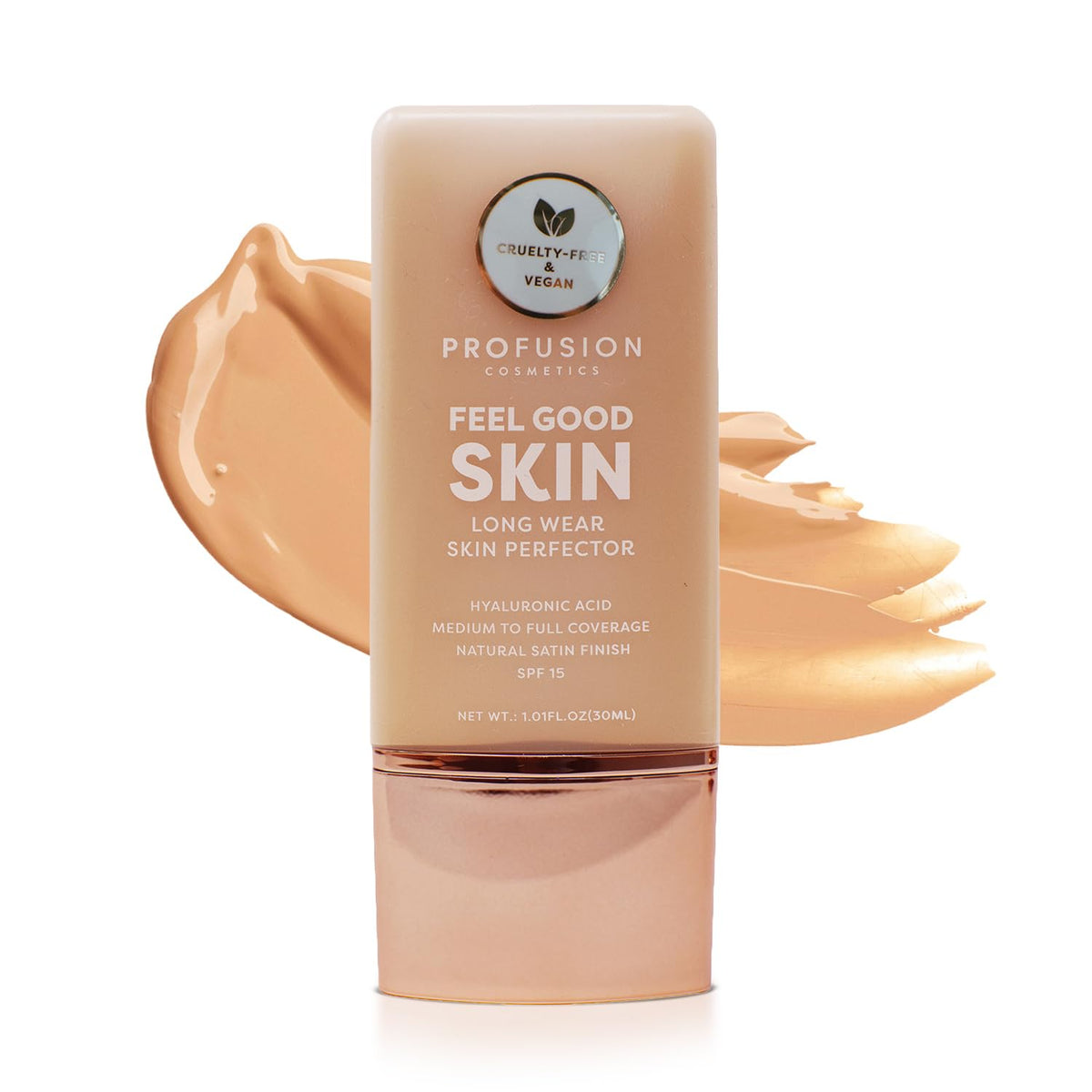 Profusion Cosmetics Lightweight Liquid Foundation for a Flawless and Elegant Radiance, Breathable Makeup that Improves Uneven Skin Tone, Vegan Beauty & Personal Care Profusion Cosmetics