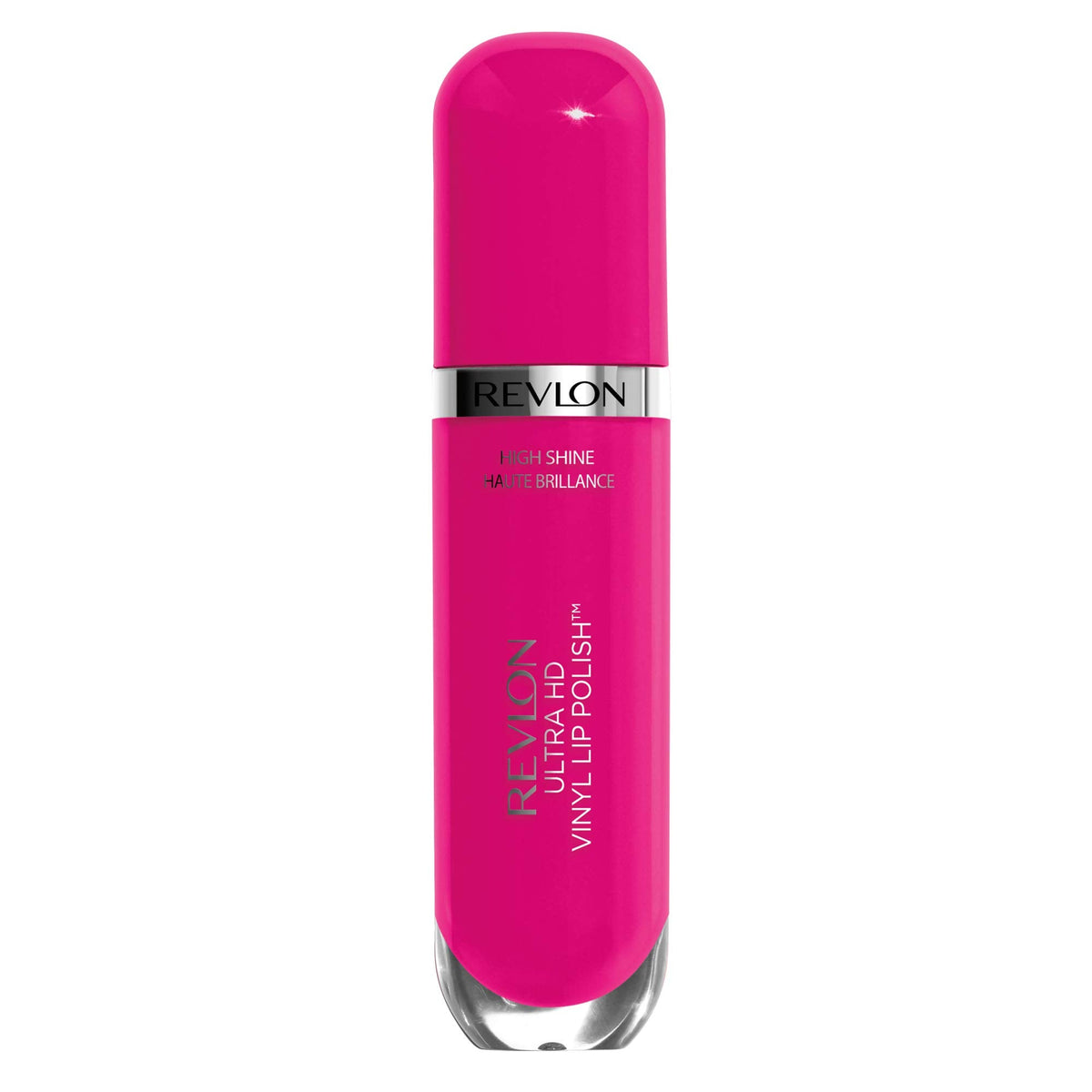 Revlon Ultra HD Vinyl Lip Polish, Liquid Lipstick, Rule The World, Hot Pink Gloss , 0.2 Fluid Ounce Beauty & Personal Care REVLON
