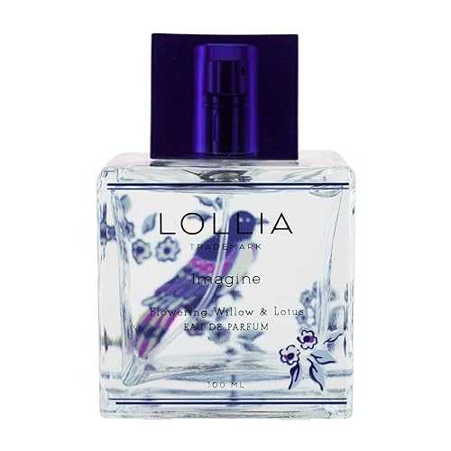 LOLLIA Imagine Eau de Parfum, 3.4 fl. oz. - Flowering Willow & Lotus - Beautifully Captivating Perfume, Women’s Perfume, Eau de Parfum Spray for Beauty & Personal Care LOLLIA