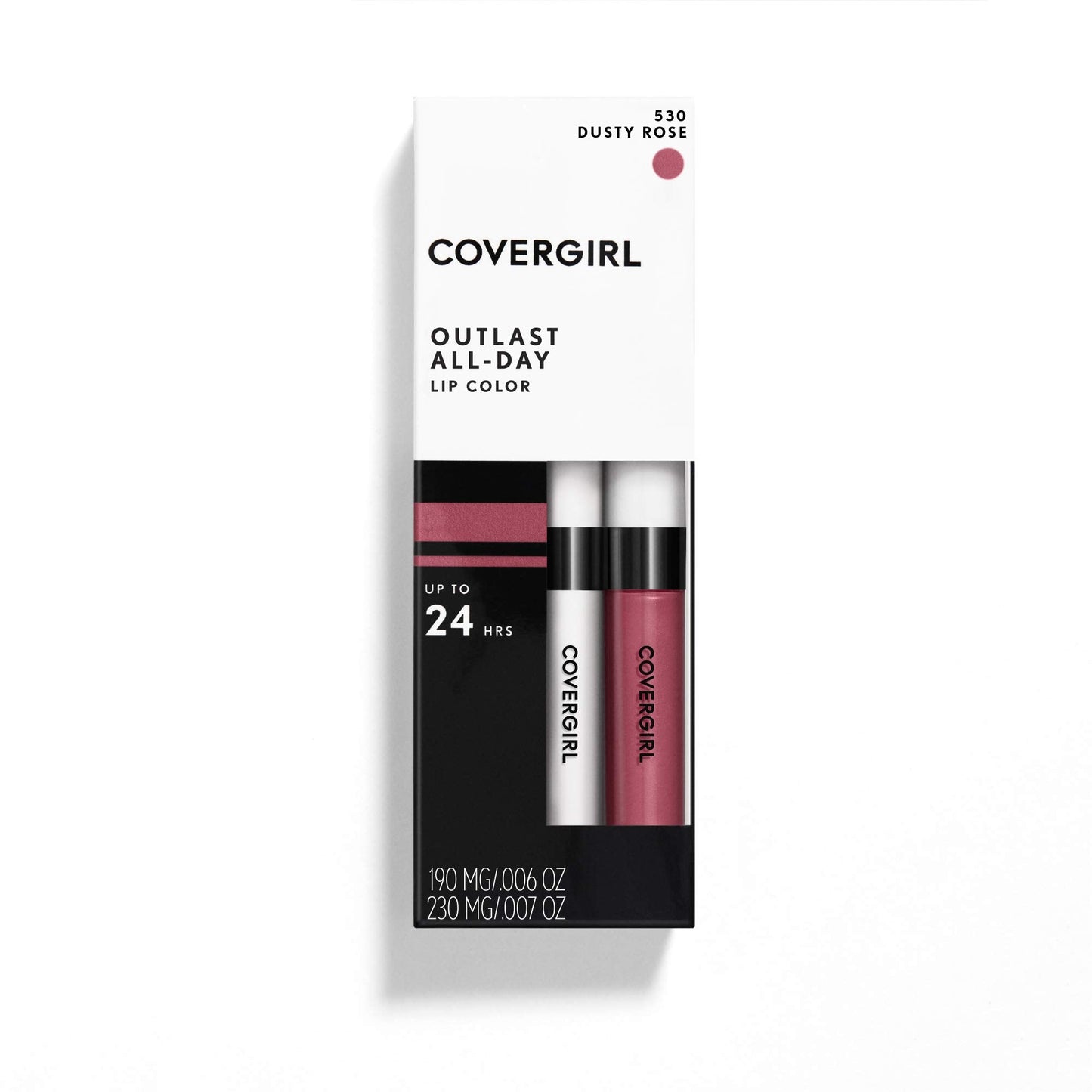 COVERGIRL Outlast All-Day Moisturizing Lip Color, Dusty Rose (packaging may vary) Beauty & Personal Care COVERGIRL