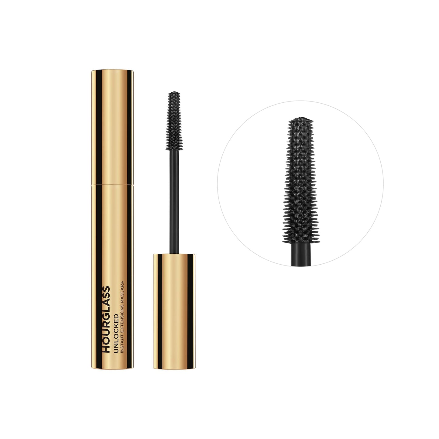 Hourglass Unlocked Instant Extension Mascara, Tubing Mascara Dramatically Lifts, Defines & Lengthens for Fanned-Out Lashes, Natural-Looking Eyelashes Beauty and Personal Care HOURGLASS