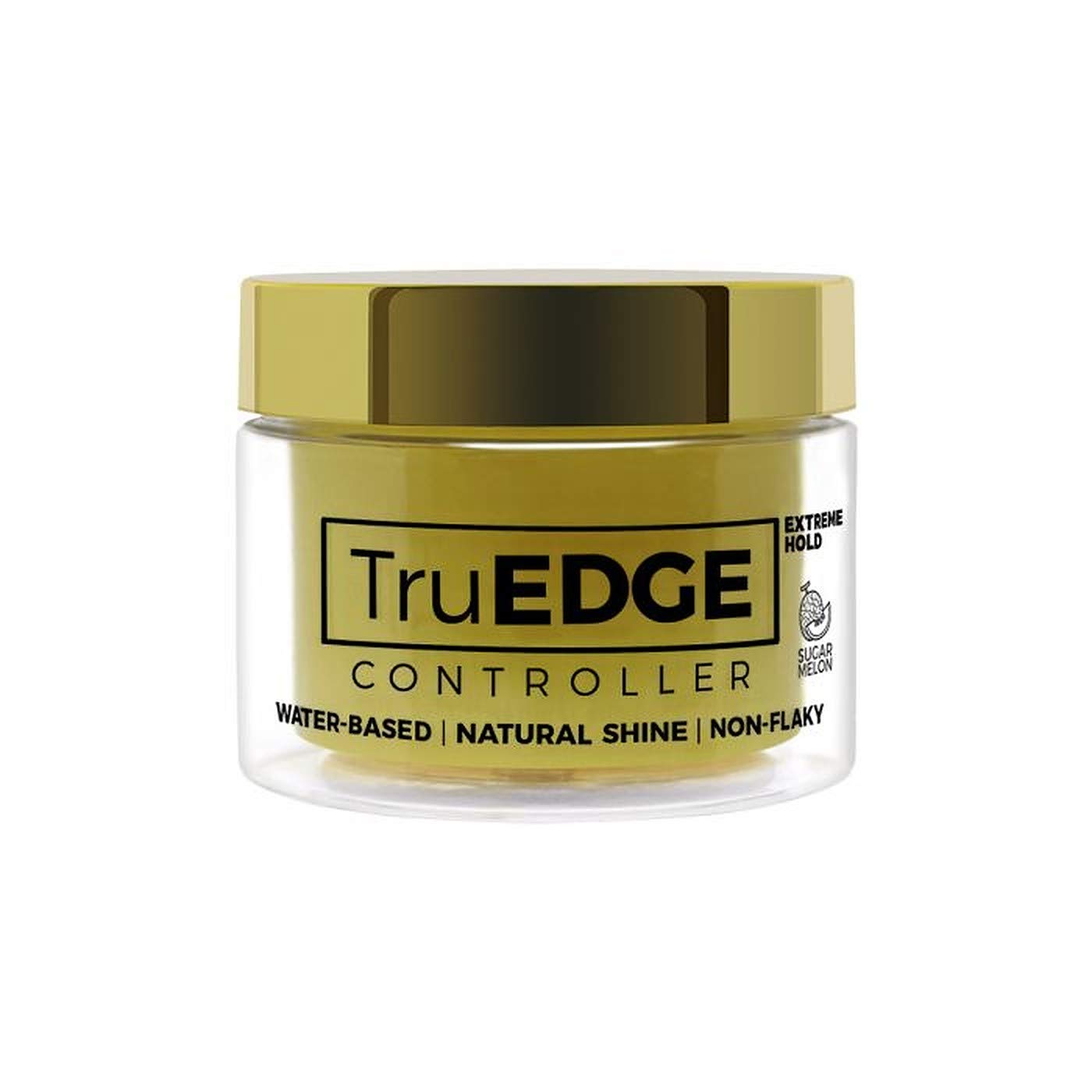 Tyche TruEDGE Controller Extreme Hold Water-Based Pomade - Ntaural Shine & Non-Flaky Scented Edge Control - Perfect for Hair-Braiding (Sugar Melon) Beauty & Personal Care Tyche