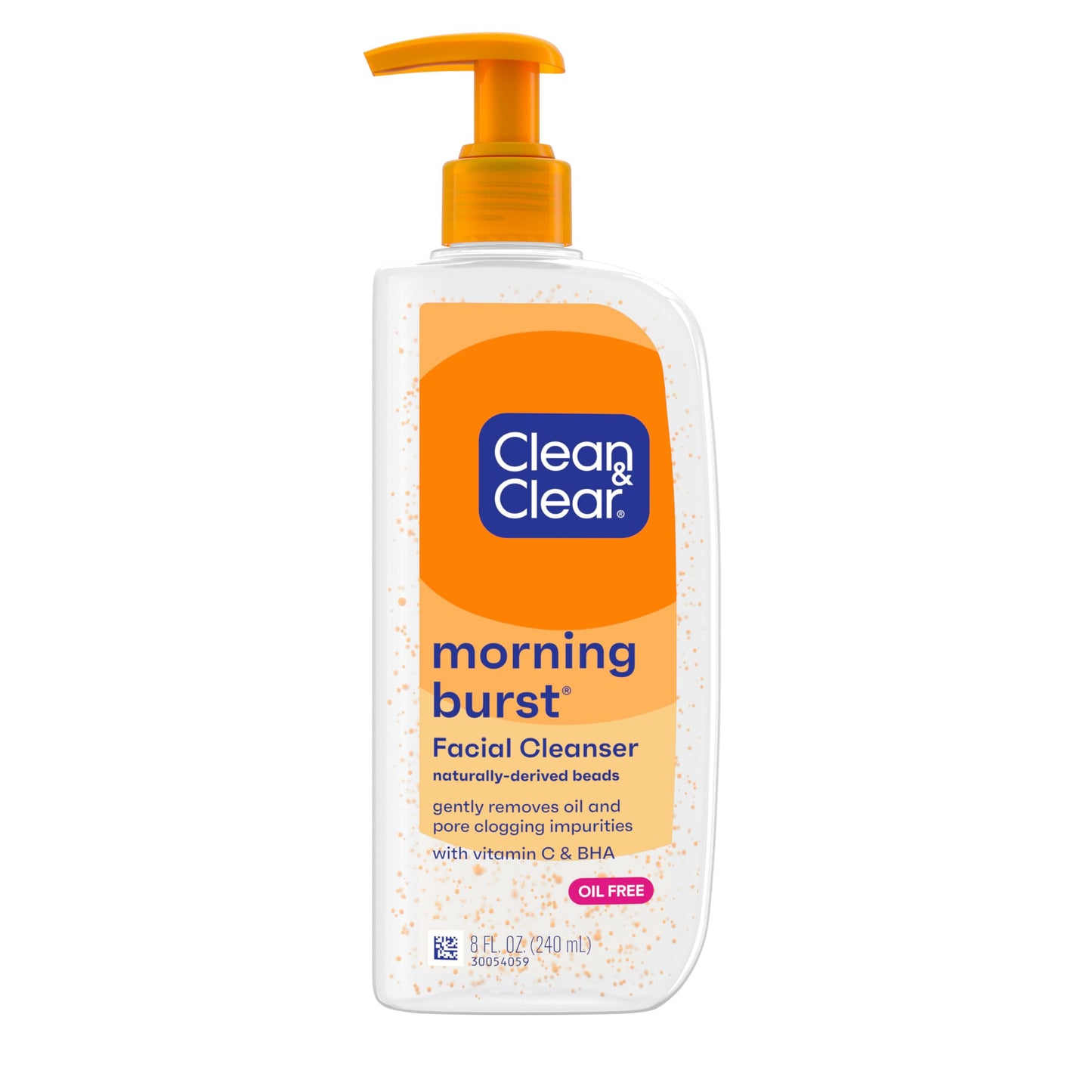 Clean & Clear Morning Burst Oil-Free Facial Cleanser with Brightening Vitamin C, Ginseng, and Gentle Daily Brightening Face Wash for All Skin Types Beauty & Personal Care Clean & Clear
