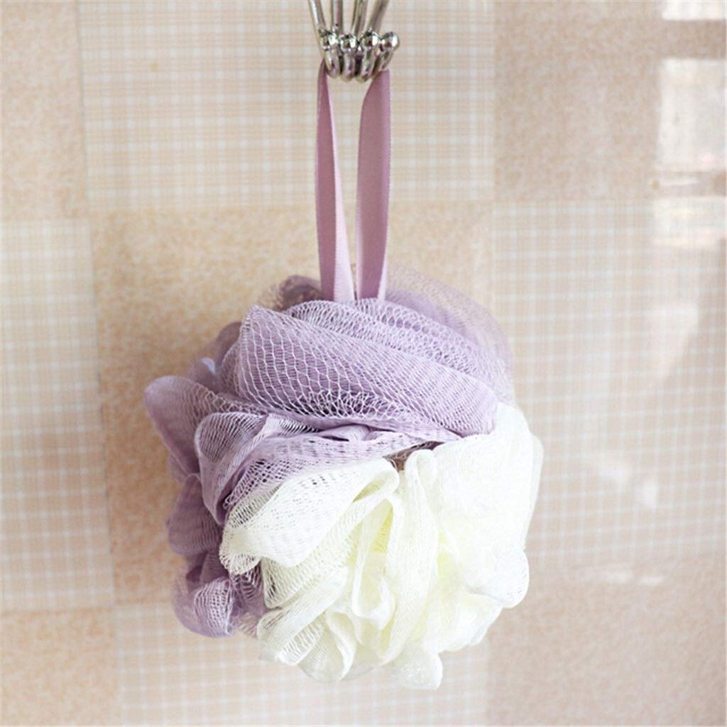 Towel Body Exfoliating Body Brush Towels Body Shower Sponge Loboh Bath Shower Pouf Pouf Mesh Ball Exfoliating Premium Scrubber Exfoliating Wipes Beauty and Personal Care zxb-shop