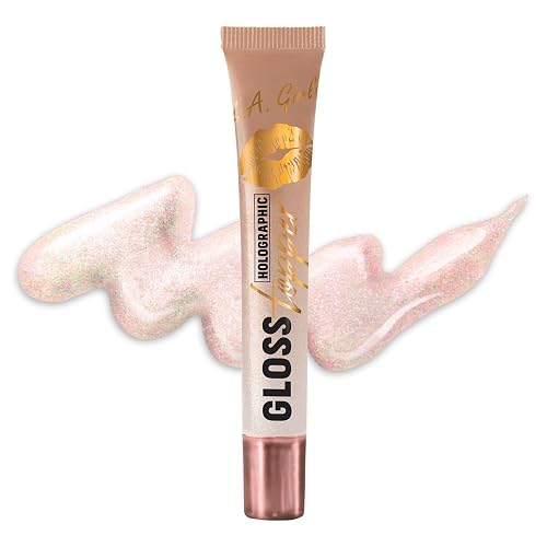 L.A. Girl Gloss Topper, Spark of Romance (Holographic Rose Gold) GLG579 Beauty & Personal Care L.A. Girl