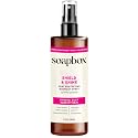 Soapbox Heat Protectant Spray, 8oz - Strengthening Hair Care, 3-in-1 Heat Protection, Shine Boosting, Anti Frizz Hair Spray, Vegan, Silicone Free Beauty & Personal Care Soapbox