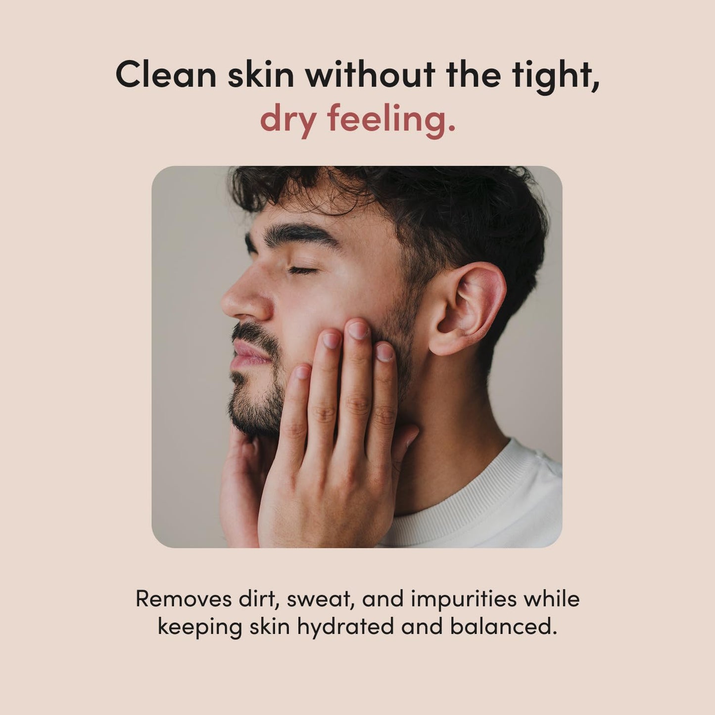 hims High Tide Hydrating Daily Cleanser - With Hyaluronic Acid & Squalane - Moisturizing, Non-Stripping Facial Cleanser - Gentle, pH Balanced Beauty & Personal Care HIMS & HERS