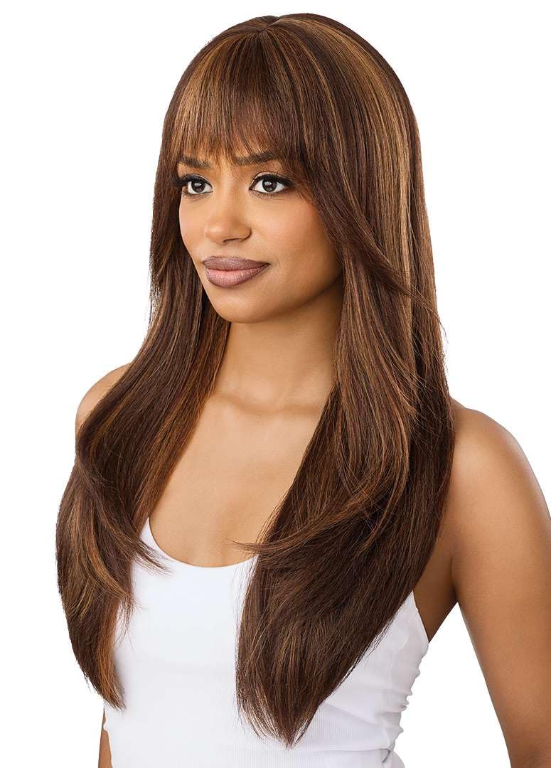 Outre Wigpop Synthetic Full Wig - Style Selects - Selects 104 (ICY ASH BROWN)
