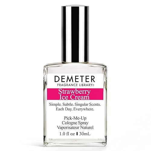 DEMETER Natural Perfume Spray Cologne for Women, Strawberry Ice Cream, 1 oz Beauty & Personal Care DEMETER