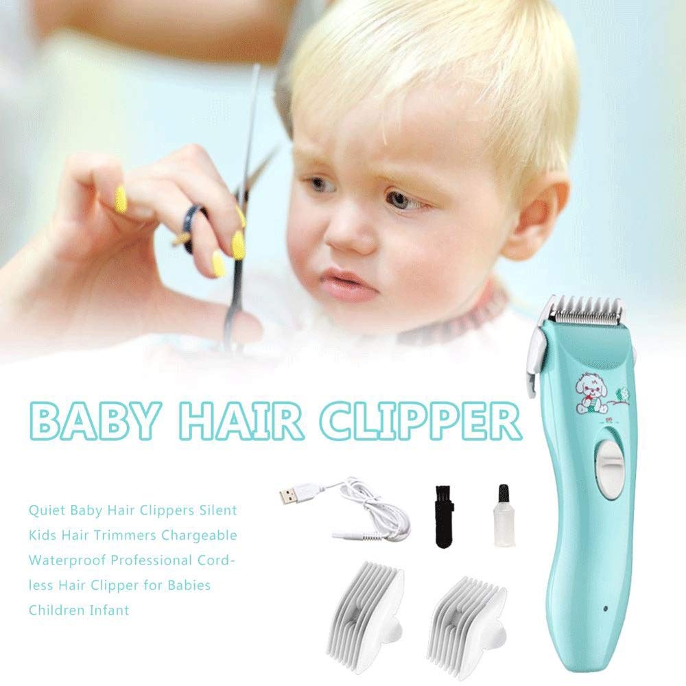 ZUIAI Baby Hair Clipper, Children's Hair Clipper, Electric Silent Trimmer, Children's Silent Cutting Machine, Children's Baby Women's Pet Beauty and Personal Care ZUIAI