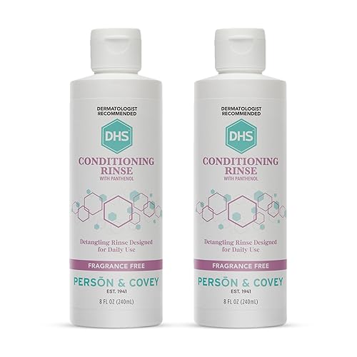DHS Conditioning Rinse Moisturizing Conditioner - Hydrating and Detangling for Dry, Damaged, or Oily Hair - 2 Pack (8 oz Bottles) Beauty & Personal Care DHS
