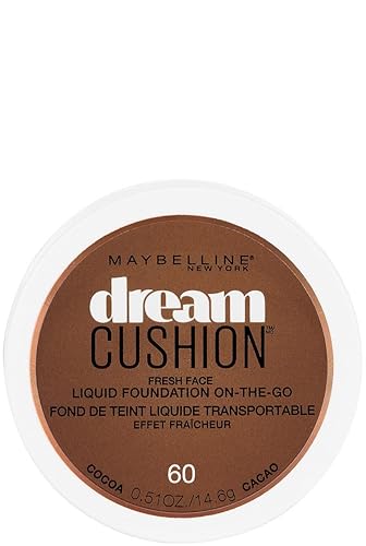 Maybelline New York Dream Cushion Fresh Face Liquid Foundation, Cocoa, 0.51 Ounce Beauty & Personal Care MAYBELLINE