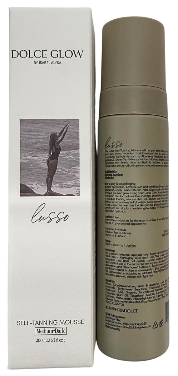 Lusso Self-Tanning Mousse - Dolce Glow