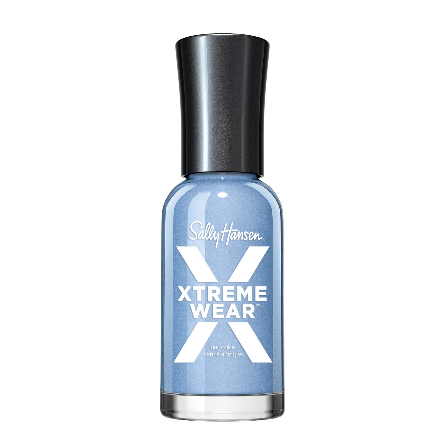 Sally Hansen Xtreme Wear Nail Polish, Streak-Free, Shiny Finish, Long-Lasting Nail Color, Babe Blue, 0.40 fl oz Beauty & Personal Care Sally Hansen