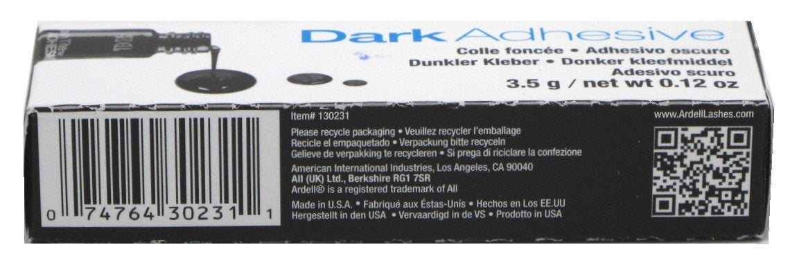 Ardell Lashtite Adhesive Dark 0.125oz Bottle (Black Package) (2 Pack)