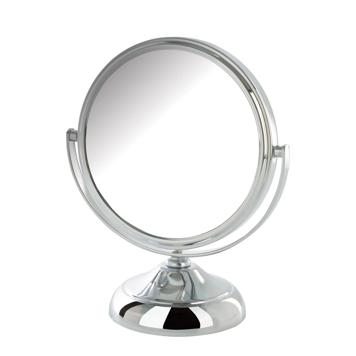 Model's Choice JERDON Tabletop Vanity Makeup Mirror with Chrome Finish - 5.5” Diameter Mirror with 5X-1X Magnification - Model MC247C Beauty & Personal Care Model's Choice