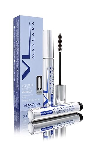 Mavala Mascara Volume & Length Waterproof, Midnight Blue, 0.32 Ounce Beauty & Personal Care MAVALA