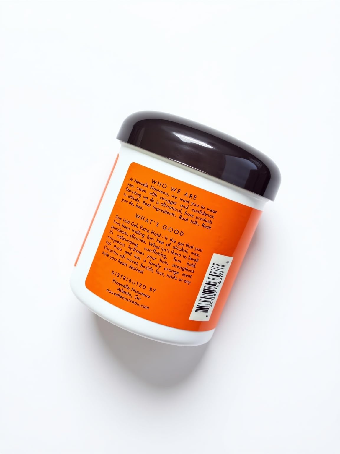 Nouvelle NOUVEAU Stay Laid Braid Gel, Extra Hold, Alcohol Free, Orange Scent, 16 oz Beauty & Personal Care Nouvelle NOUVEAU