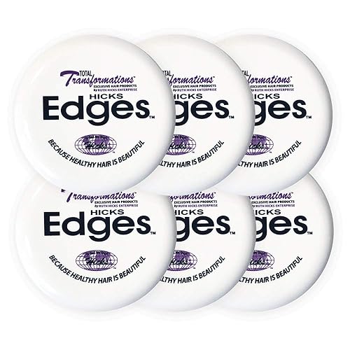 Hicks Edges Pomade 4 oz (Pack of 6) Beauty & Personal Care Hicks