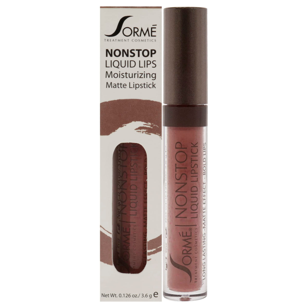 Sorme Cosmetics Nonstop Liquid Lipstick, Lace Beauty & Personal Care SORMÉ