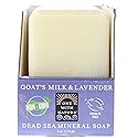 One With Nature Dead Sea Mineral Soap, Goat's Milk & Lavender, 6 Bars, 4 oz (114 g) Each Beauty & Personal Care One With Nature